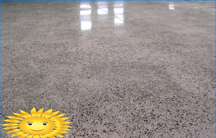 Broušení a leštění betonové podlahy