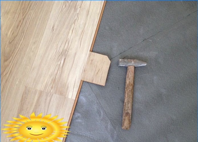 Diagonální laminát. Stylingové triky a nuance