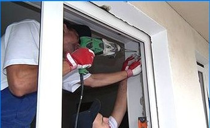 Do-it-yourself instalace metal-plastových oken