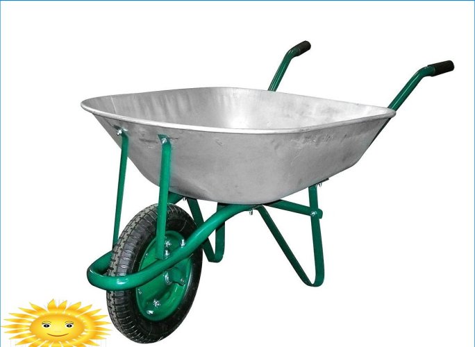 Jak si vybrat zahradní vozík, kolečko pro domácí potřeby