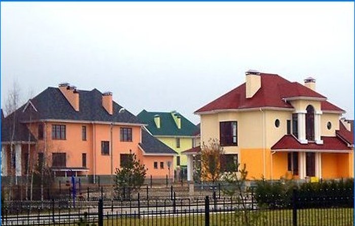 Klasifikace příměstských nemovitostí moskevského regionu