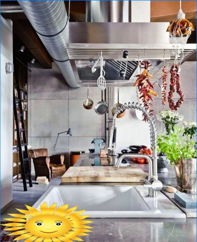 Kuchyně s ostrovem: 20 fotografií interiérového designu kuchyně