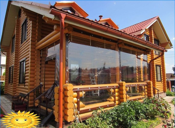 Měkká PVC okna pro altánky a terasy
