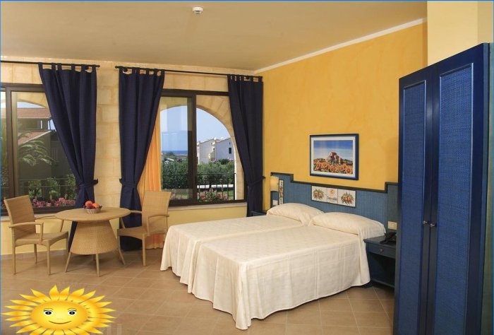Interiér hotelu Středomoří
