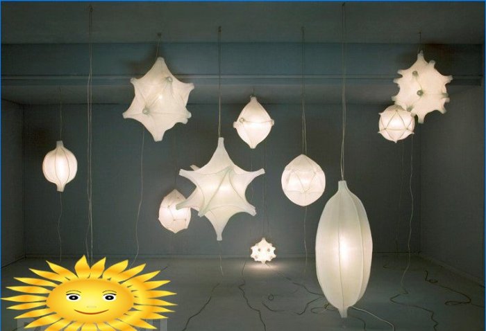 Výstava v Miláně 2014. Lampy