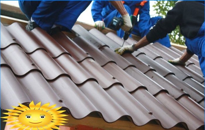 Vlnitá břidlice na střeše: jak položit střechu na 50 let