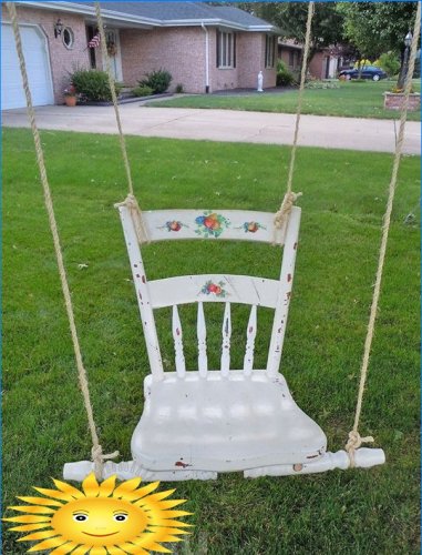 Co lze vyrobit ze staré židle