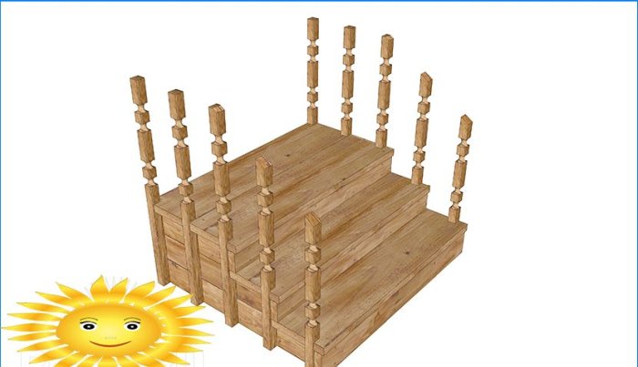 Dřevěná veranda udělej si sám