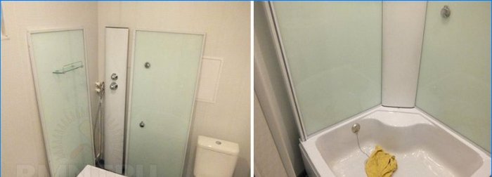 Instalace stěn sprchové kabiny