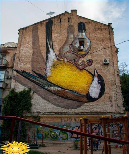 Graffiti a nástěnné malby jako součást architektury megalopolises