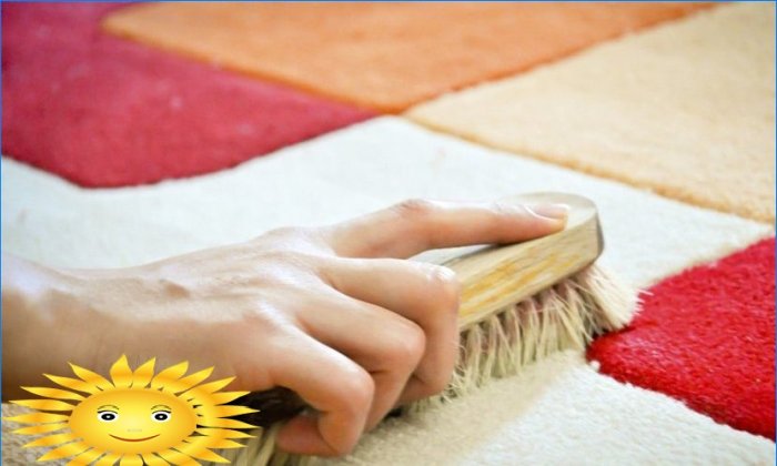 Jak čistit koberec doma