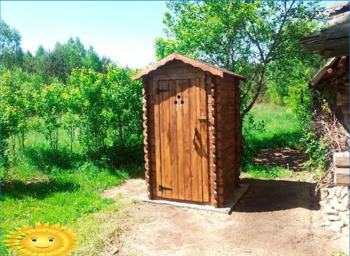 Jak postavit záchod v zemi vlastními rukama