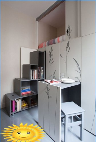 Nejmenší byty: design interiéru a funkčnost