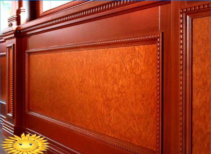 Dřevěné stěnové panely: typy a rozsah