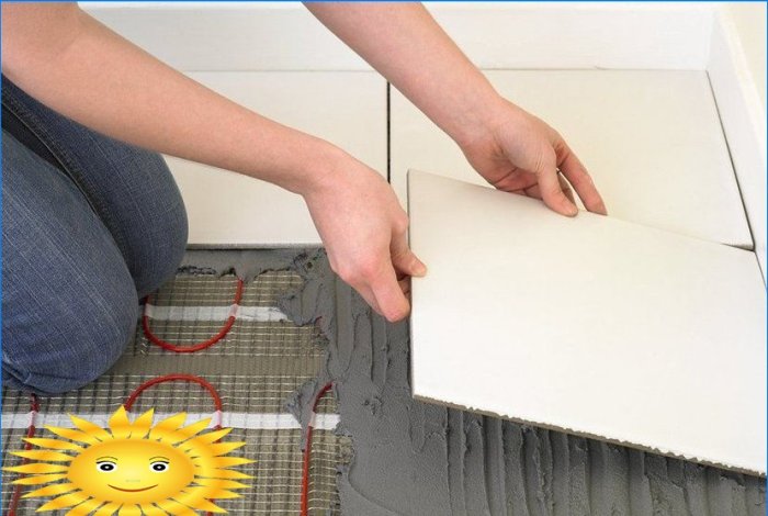 DIY elektrické podlahové vytápění pod dlaždice