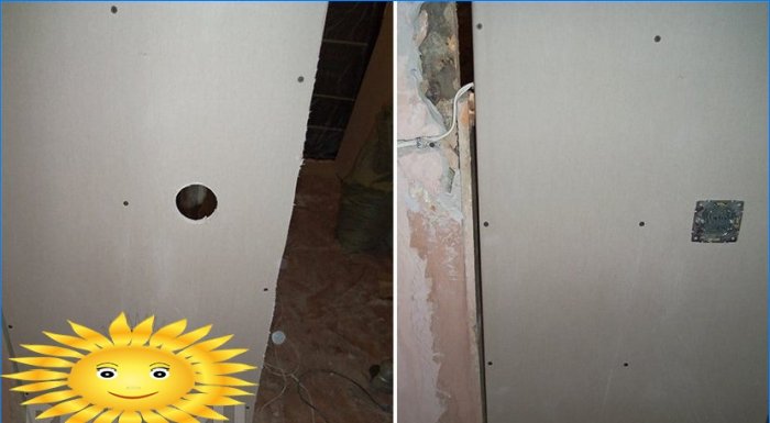 DIY instalace přepážky s otvorem pod dveřmi