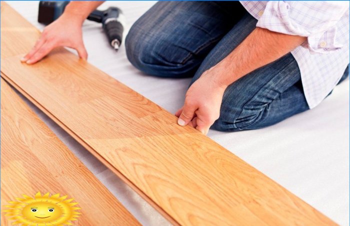 DIY laminátová podlaha: pokyny krok za krokem