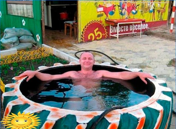 DIY vtipné a originální bazény