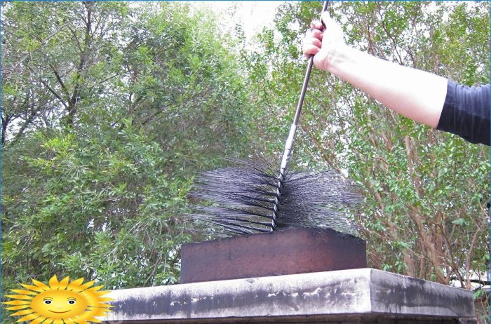Čištění komína: jak vyčistit komín od sazí