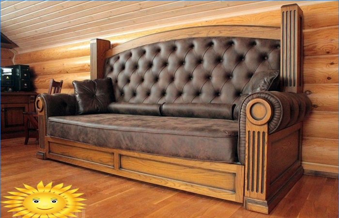 Masivní dubový nábytek
