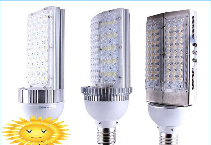 LED pouliční lampy