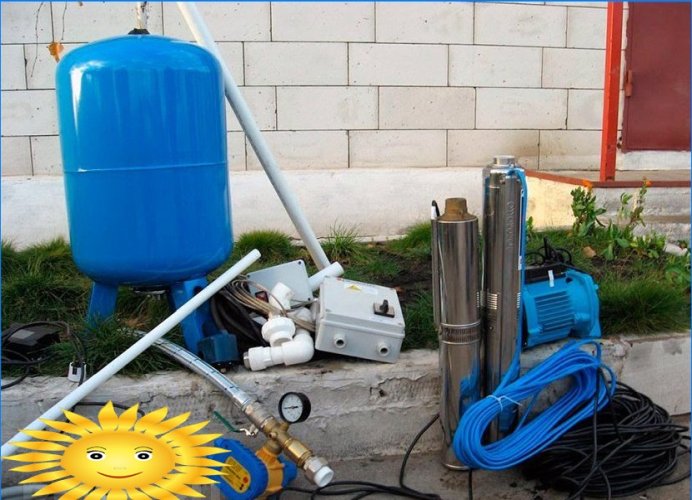 Systémy zásobování vodou pro soukromý dům ze studny