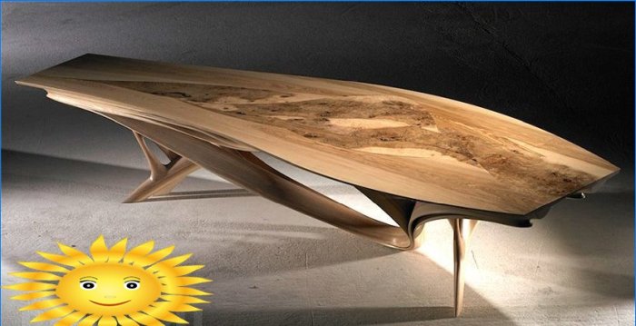 Úžasné dřevěné stoly
