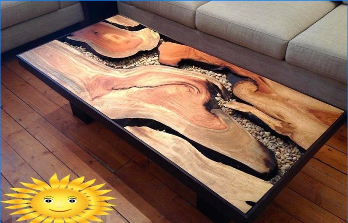 Úžasné dřevěné stoly
