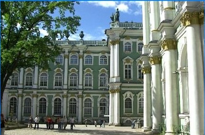 Nádvoří zimního paláce