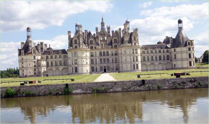 Zámek Chambord ve Francii