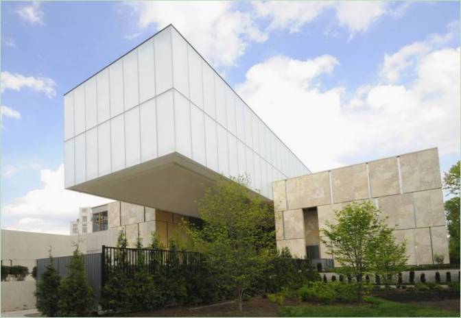 Budova galerie Barnes Foundation od Tod Williams Billie Tsien Architects