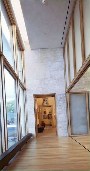 Budova galerie Barnes Foundation od Tod Williams Billie Tsien Architect