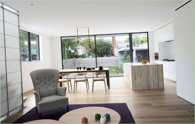 Design kuchyně a jídelny v soukromém domě Choy House