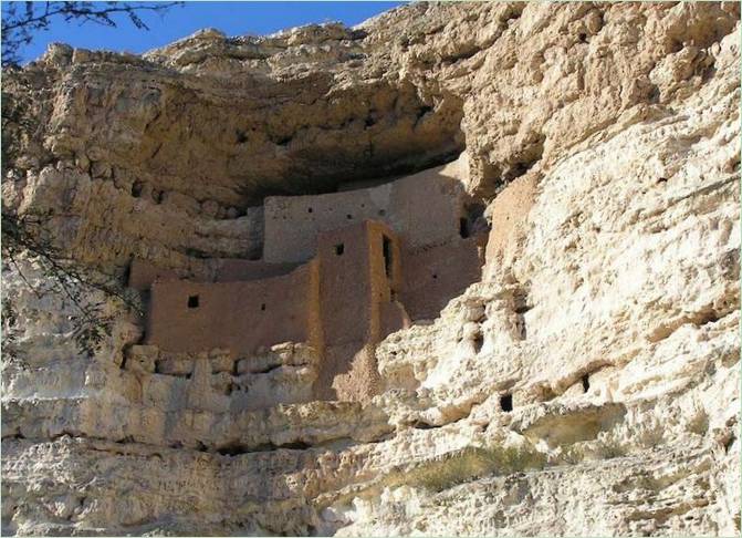 Hrad Montezuma v Arizoně