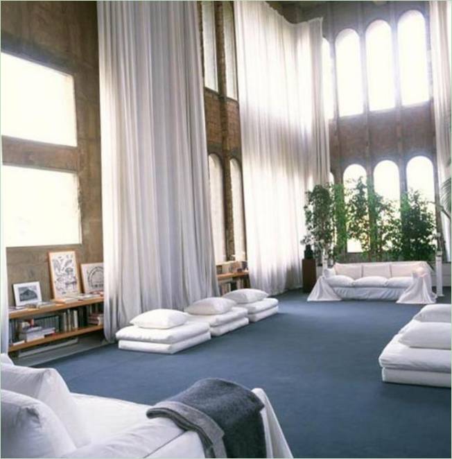 Design interiéru obývacího pokoje od Ricarda Bofilla