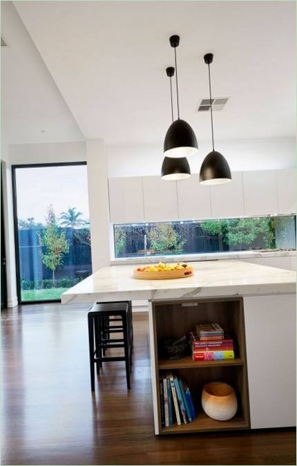 Návrh interiéru pro rezidenci East Malvern na okraji Melbourne