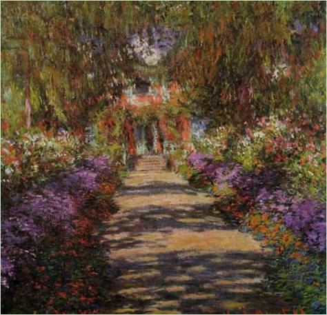 Zahrada Clauda Moneta v Giverny