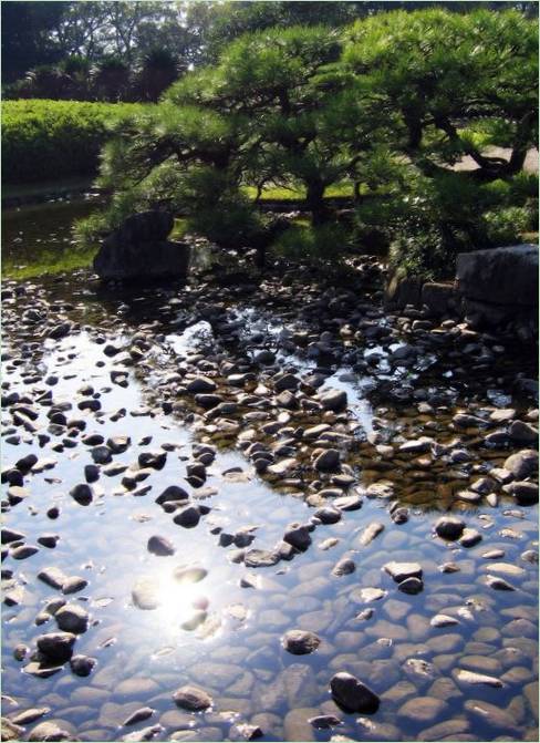 Zahrada Koraku-en v Japonsku