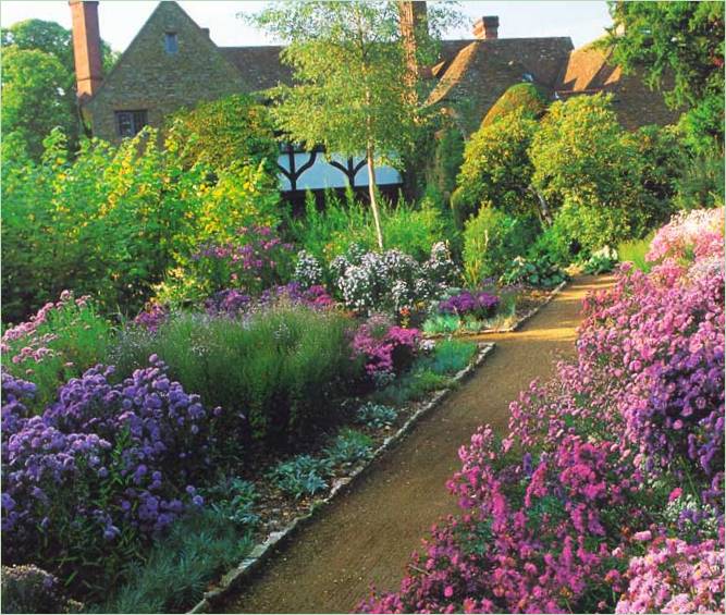 Krajinářský design anglické zahrady