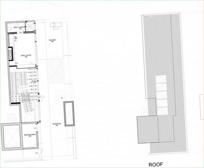 Dispozice luxusního penthousu na 73. ulici v USA