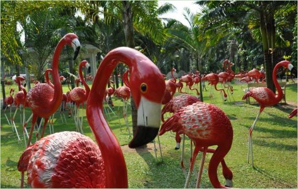 Thajský tropický park Nong Nooch