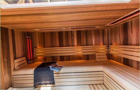 Sauna u bazénu na dvorku - foto 2