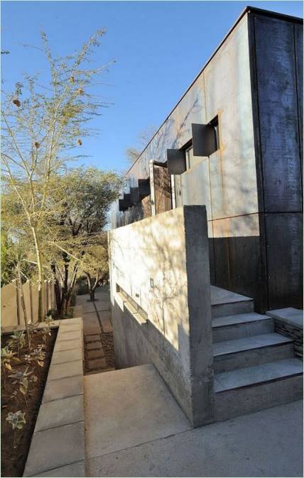 Design venkovského domu 10 Osman St. Residence v Namibii