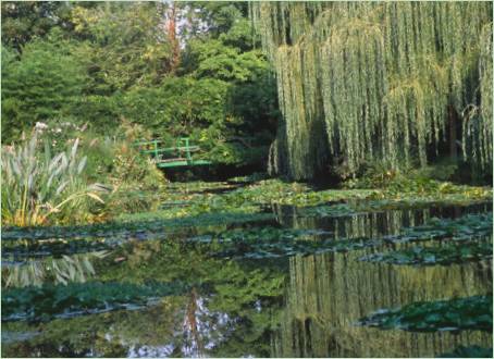 Zahrada Clauda Moneta v Giverny