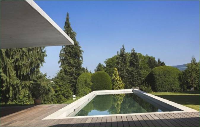 Design interiéru Haus von Arx od Haberstroh Schneider, Binningen, Švýcarsko