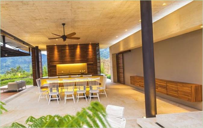 Jídelna vily Casa 7A
