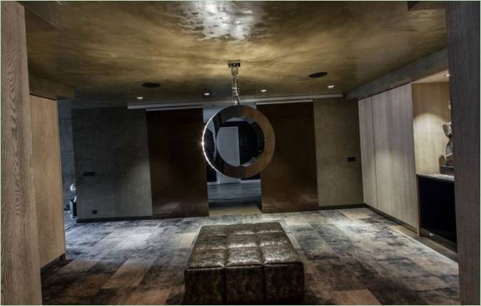 Design interiéru wellness vily v Nizozemsku