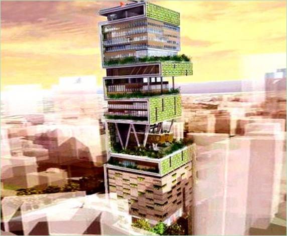 Bytový dům Antilia v Bombaji