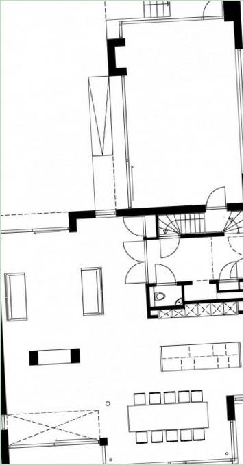 Interiér CKX architecten, Eindhoven, Nizozemsko