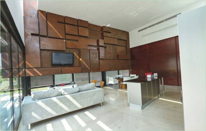 Návrh interiéru domu PL2 v Mexiku od Seijo Peon Arquitectos y Asociados